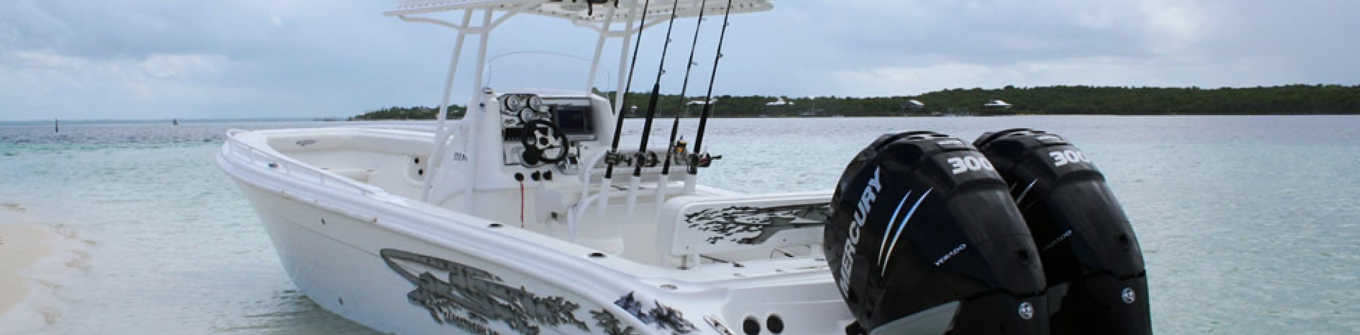 boat back view