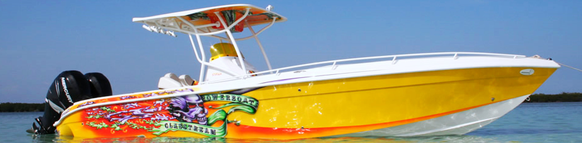 yellow boat